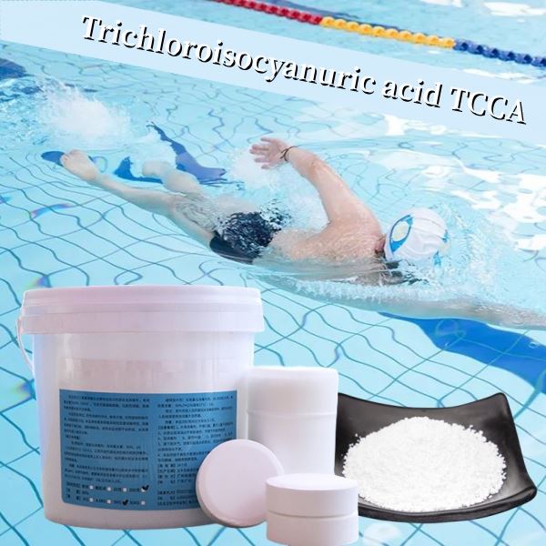 Gorąco sprzedające się chemikalia do basenów Kwas trichloroizocyjanurowy TCCA 90 tabletka Tabletka chloru