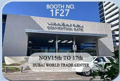 Zapraszamy do odwiedzenia nas na wystawie WETEX w Dubaju