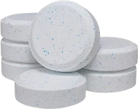 Basen luzem 90% chloru TCCA 3-calowe stabilizowane kwasy trichloroizocyjanurowe TCCA 90% chloru w tabletkach